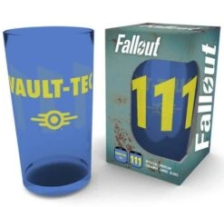 Gb Eye FALLOUT - Premium Coloured Large Glasses 500ml - Vault 111