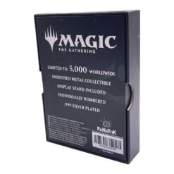 FANATTIK MAGIC THE GATHERING- Nicol Bolas - Carte Métal Plaqué Argent Collector -Maison Élégante Promos Boutique FIGHAS MAG29 5
