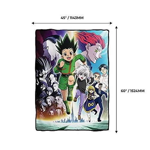 HUNTER X HUNTER - Groupe - Couverture 114x152cm 2 HUNTER X HUNTER - Groupe - Couverture 114x152cm – Image 2