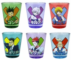 HUNTER X HUNTER - Groupe - 6 Verres à Shot 57ml