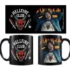 PYRAMID STRANGER THINGS - Black Mug - 315 Ml - Hellfire Club
