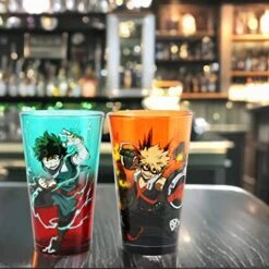 MY HERO ACADEMIA - Izuku & Bakugo - Pack De 2 Verres 450ml -Maison Élégante Promos Boutique FIGMHAGS231588 3