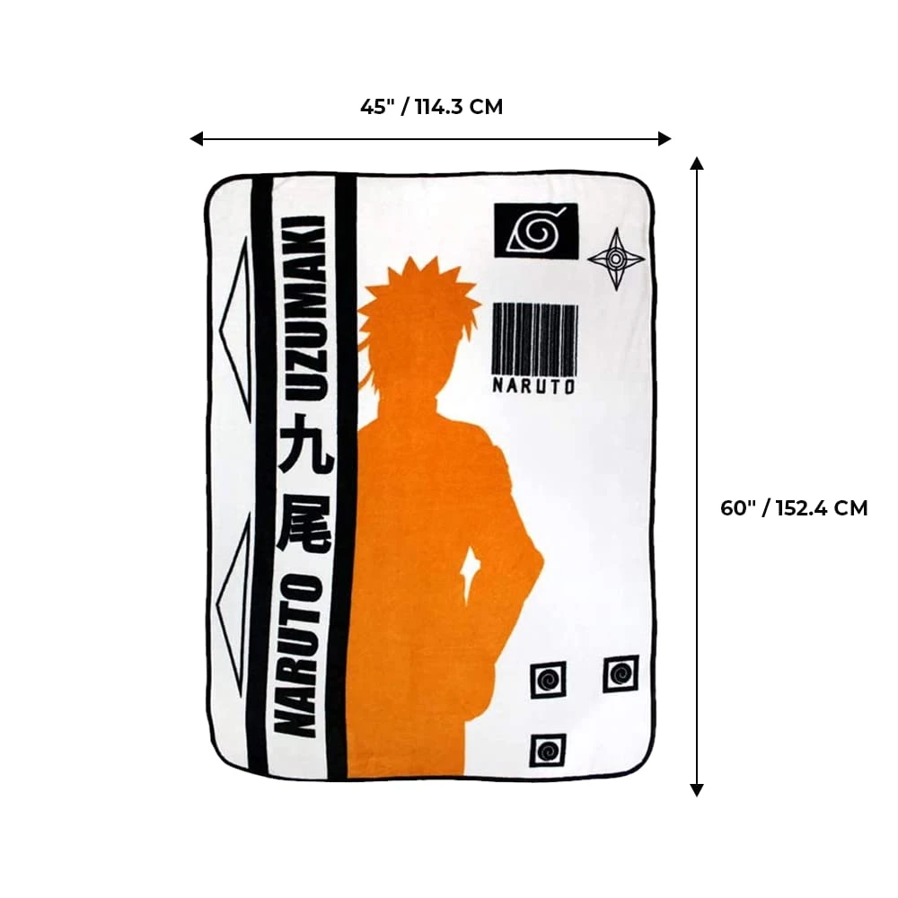 NARUTO SHIPPUDEN - Uzumaki Naruto - Couverture 114x152cm 2 NARUTO SHIPPUDEN - Uzumaki Naruto - Couverture 114x152cm – Image 2