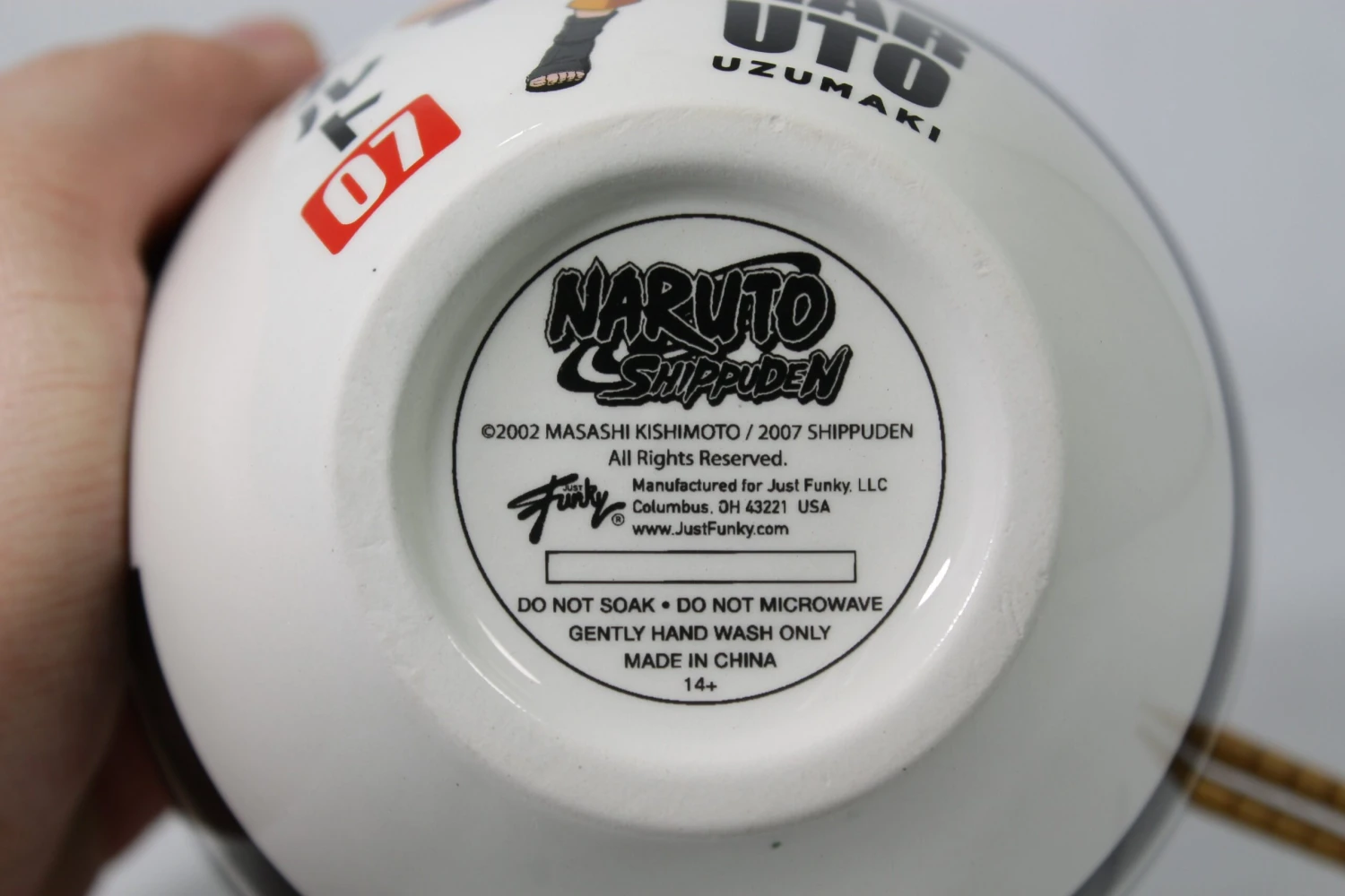 NARUTO SHIPPUDEN - Naruto - Bol à Ramen 470mL 5 NARUTO SHIPPUDEN - Naruto - Bol à Ramen 470mL – Image 5