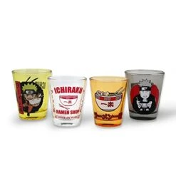 NARUTO - Ichiraku Ramen Shop - 4 Verres à Shot
