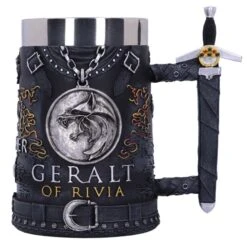 THE WITCHER - Geralt - Chope En Résine 15.5cm