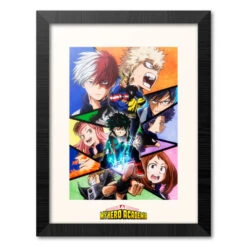 Gb Eye MY HERO ACADEMIA - Seconde Saison - Collector Print '30x40cm'