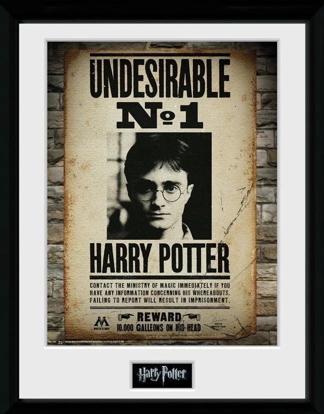 Gb Eye HARRY POTTER - Collector Print 30X40 - Undesirable No1 1 Gb Eye HARRY POTTER - Collector Print 30X40 - Undesirable No1
