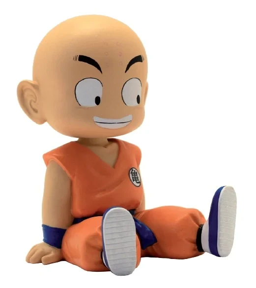 PLASTOY DRAGON BALL - Mini-Tirelire - Krillin - 14cm 1 PLASTOY DRAGON BALL - Mini-Tirelire - Krillin - 14cm