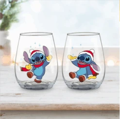 Paladone DISNEY - Stitch Festif - Set De 2 Verres
