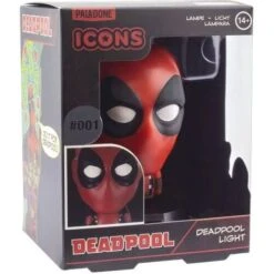 Paladone MARVEL - Deadpool - Lampe Veilleuse Icon 3D -Maison Élégante Promos Boutique FIGPP3674DPLV2 3