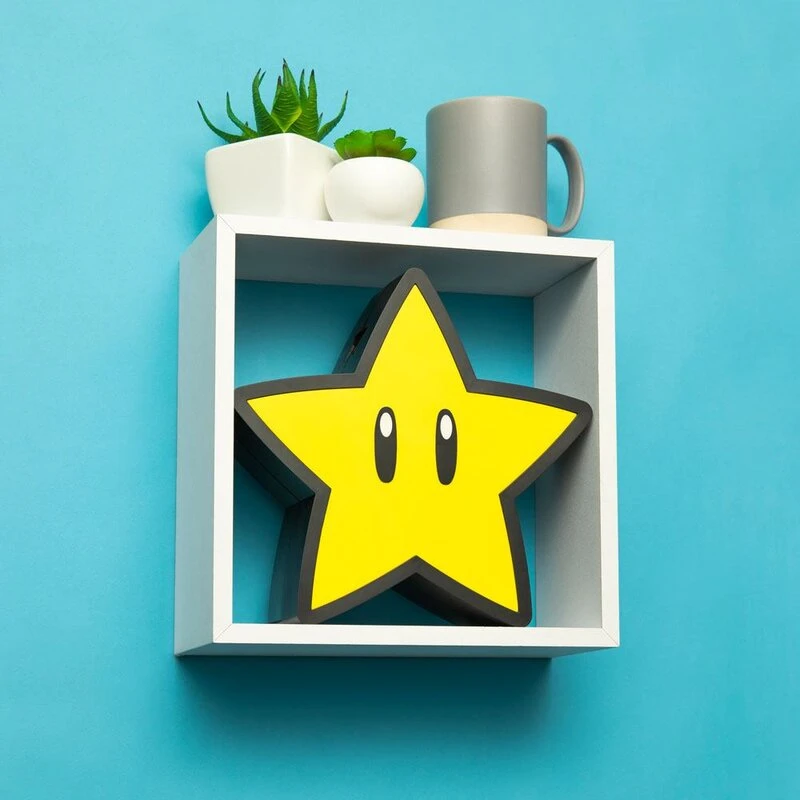 Paladone SUPER MARIO - Super Star - Lampe Décorative USB 1 Paladone SUPER MARIO - Super Star - Lampe Décorative USB