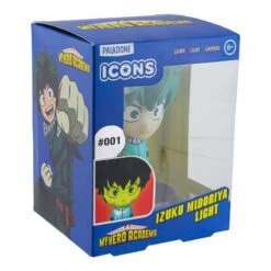 Paladone MY HERO ACADEMIA - Izuku Midoriya - Veilleuse Icon 3D -Maison Élégante Promos Boutique FIGPP6619MHA 5