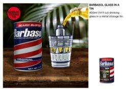Paladone JURASSIC PARK - Barbasol - Verre Dans Une Boite Métal - 400ml