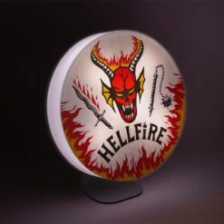 Paladone STRANGER THINGS - Hellfire Club Logo - Lampe 20cm -Maison Élégante Promos Boutique FIGPP9935ST 4