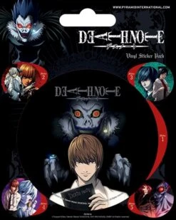 PYRAMID DEATH NOTE - Vinyl Stickers - Characters