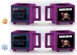 PYRAMID NINTENDO - Donkey Kong - Mug RETRO TV Thermoréactif 500ml