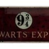 SD Toys HARRY POTTER - Impression En Verre - Hogwarts Express - 60X20 Cm