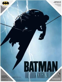 SD Toys DC - Poster En Verre - The Dark Knight Returns - 41X31x3cm