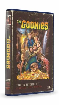 SD Toys LES GOONIES - Set VHS - Set Papeterie (Cahier, Badges Et Stylo)