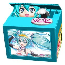 BEAST KINGDOM HATSUNE MIKU - Racing Miku 2021 - Chatting Tirelire 007 12cm
