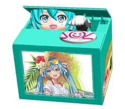 BEAST KINGDOM HATSUNE MIKU - Racing Miku 2021 - Chatting Tirelire 009 12cm