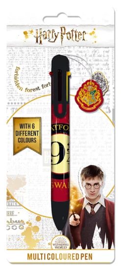 PYRAMID HARRY POTTER - Platform 9 3/4 - Stylo Bille 6 Couleurs