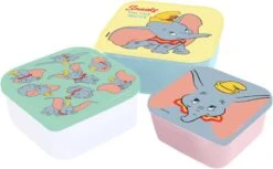 Stor DISNEY - Dumbo - Boîtes à Snack - 3 Pcs