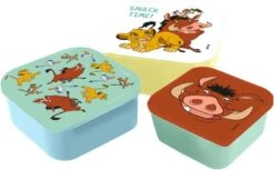 Stor DISNEY - Roi Lion - Boîtes à Snack - 3 Pcs