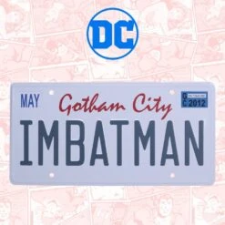 FANATTIK BATMAN - IM Batman - Plaque Métal