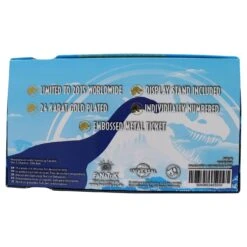 FANATTIK JURASSIC WORLD - Gyrosphere - Ticket Plaqué Or Collector 24k -Maison Élégante Promos Boutique FIGUV JWD07 3