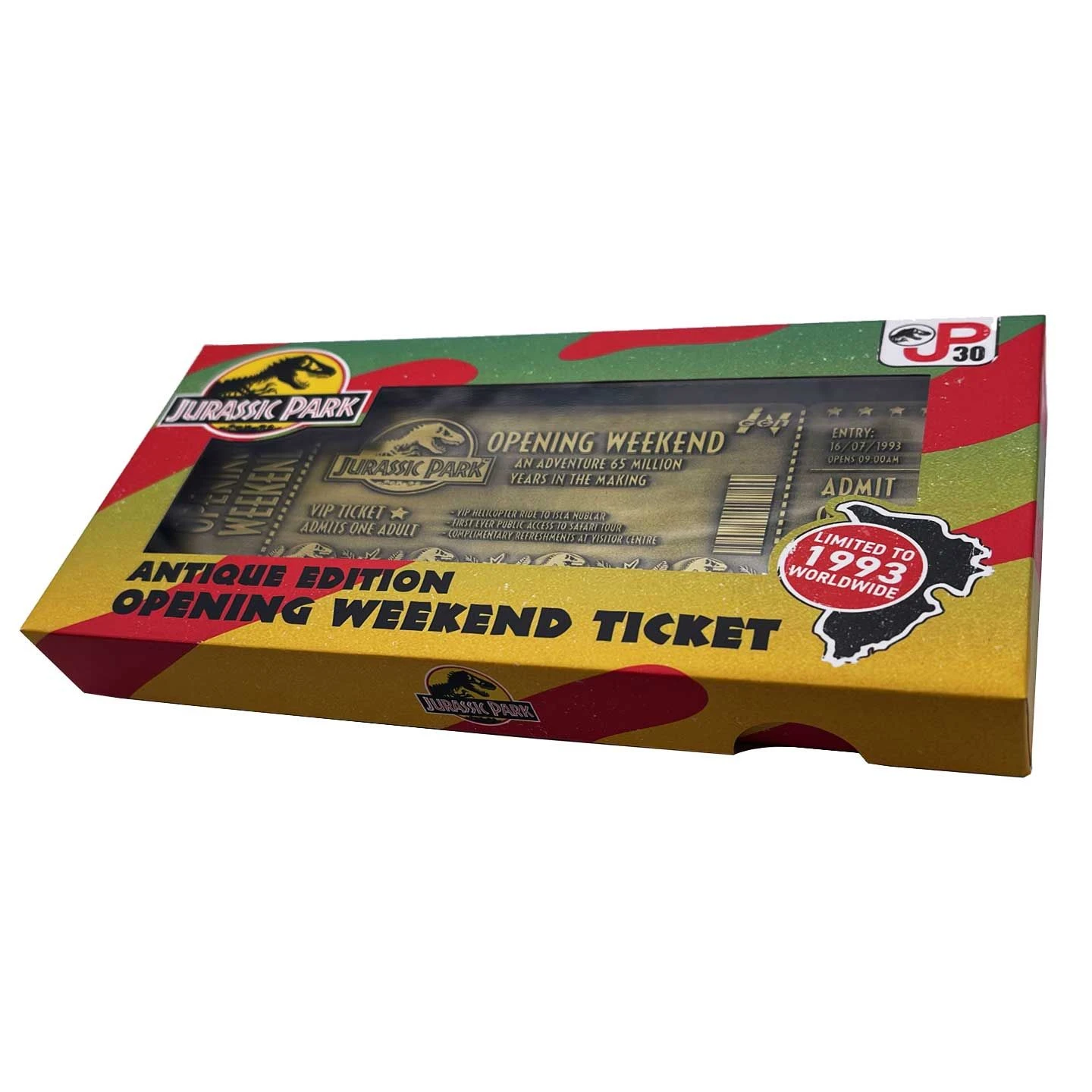 FANATTIK JURASSIC PARK - 30ème Anniversaire - Ticket Edition Limitée 5 FANATTIK JURASSIC PARK - 30ème Anniversaire - Ticket Edition Limitée – Image 5