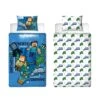 MINECRAFT - Parure De Lit 140x200cm + Coussin 60x70cm - '100% Cotton'