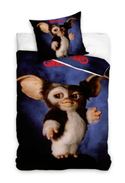 GREMLINS - Parure De Lit 140x200cm + Coussin 70x90cm - 100% Cotton