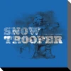 PYRAMID STAR WARS - Canvas 40X40 '38mm' - Episode VII - Snowtrooper Blue