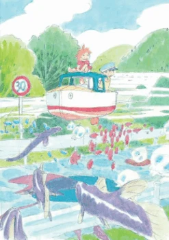 GHIBLI - Carnet - Ponyo Sur La Falaise